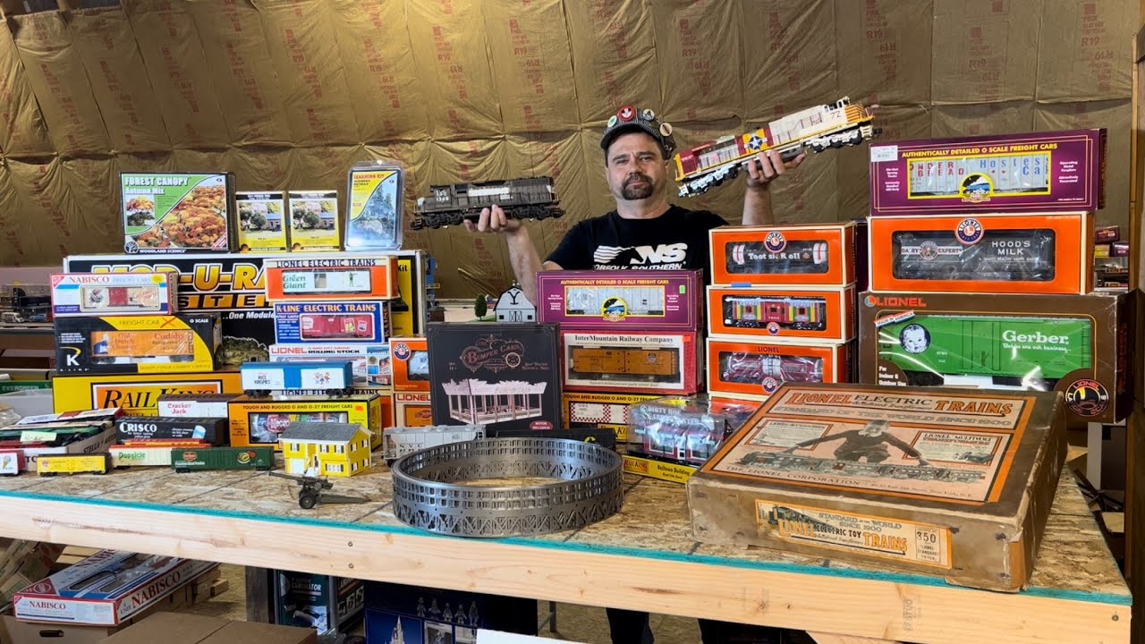 TCA York 2024 Spring Train Show Haul and train run - YouTube