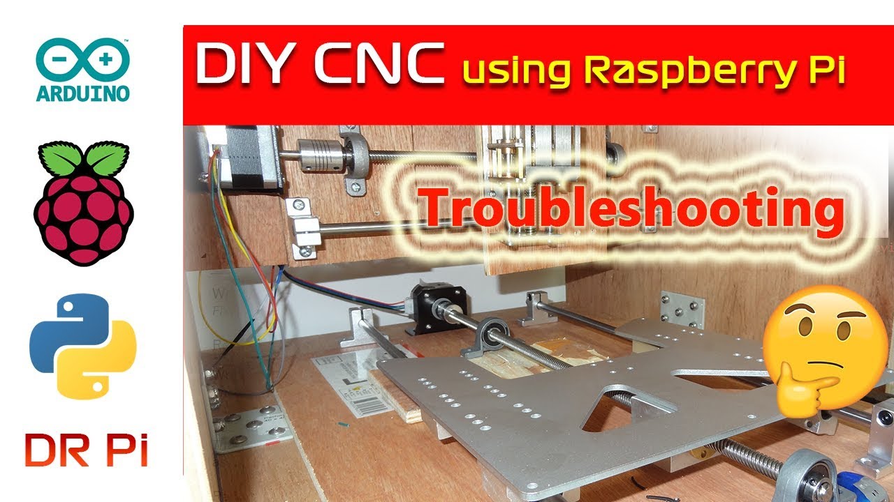Raspberry Pi Projects - DIY CNC - Mo Parts - Mo Problems - YouTube