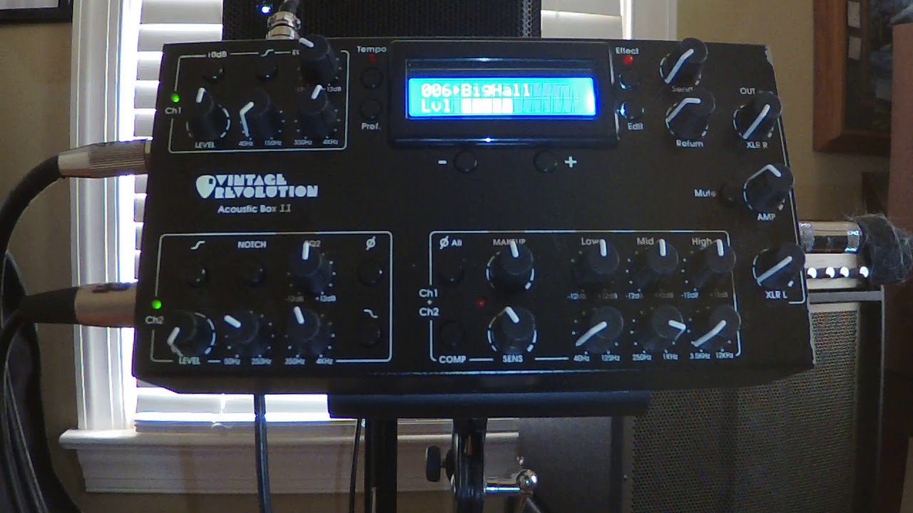 Abox II by Vintage Revolution - using EQ