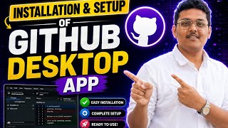 GITHUB DESKTOP APP INSTALLATION PROCESS @chaithutechs247  #viral #btech 