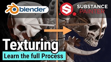 Blender to Substance Painter Tutorial for Beginners - Baking & Texturing - Iconic Shield Part 3