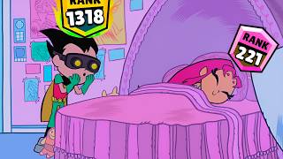Teen Titans X Brawl Stars Rank Up🥶❤️‍🔥 #brawlstars #teentitans #teentitansgo #rankup #rank