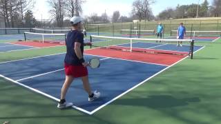 Howard Conner vs Chapin Wierchucki Tilles Pickleball Rec Play Feb 2017