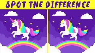 Spot The Difference Part7 - Unicorn - Justfun Tv