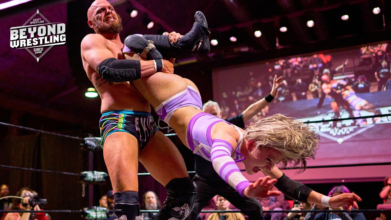 [Free Match] Kylie Alexa v. Aaron Rourke | Beyond Wrestling (Intergender, Mixed, WWE ID, NWA, Paige)