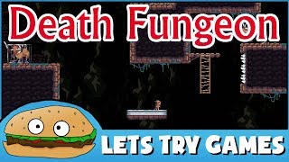 DEATH FUNGEON 🧗 Super Hard Puzzle Platformer 🍔 Lets Try Games 🍔 screenshot 5