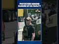 "Crimes Against Humanity": Protesters Clash With ICE Outside Newark Detention Center