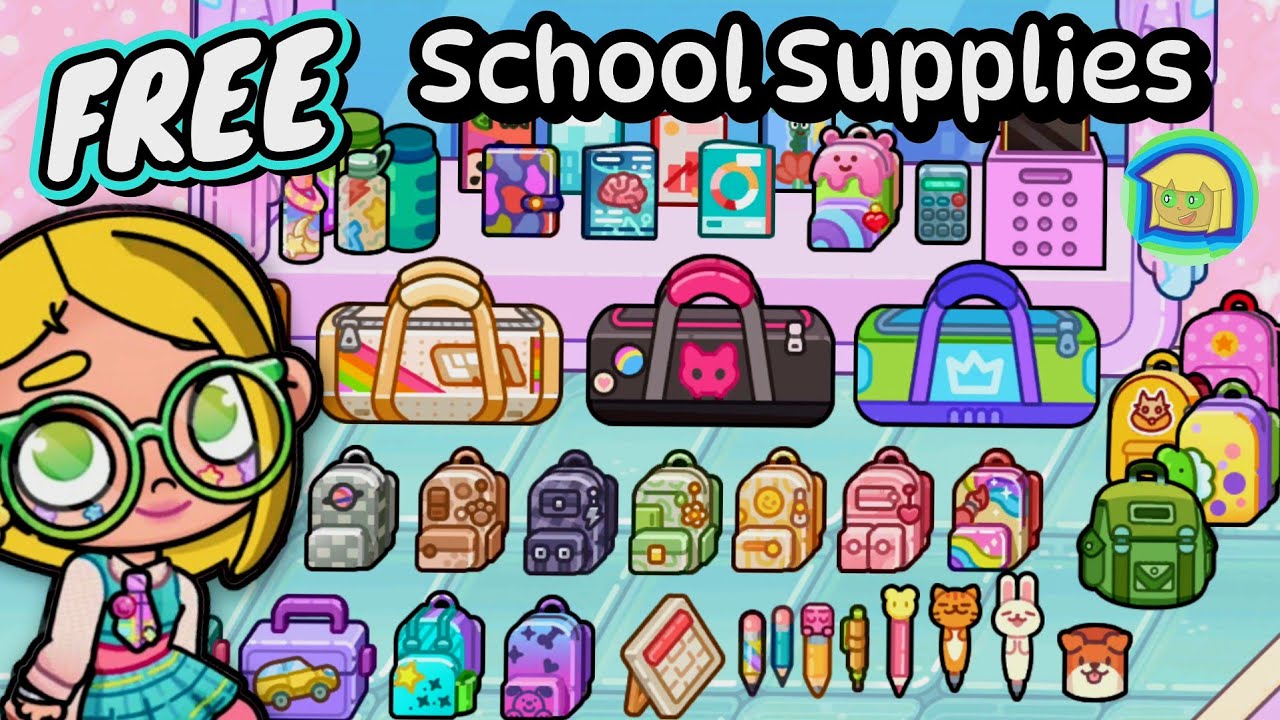 Where to get FREE School Supplies! | Avatar World 