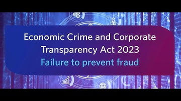 An introduction to ECCTA and the offences