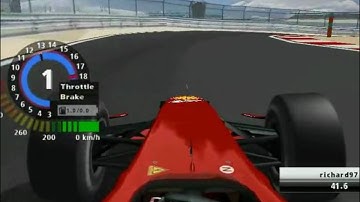 Rfactor Bahrain 2010 new layout track