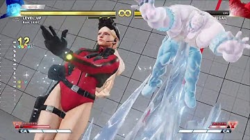 SFV -  Practicing a setup with Kolin