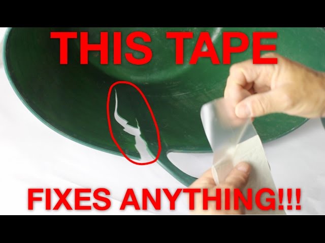 Things You Can Repair Using: TUFF TAPE [ DIY REPAIR TUTORIAL ] 