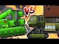 This creature hunts monsters recycle vs hybrid  cartoons about tanks  tankanimations