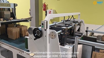 Specialized partition assembler making machine for carton box#assembler #packaging