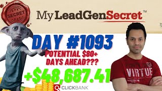 POTENTIAL $80+ DAYS AHEAD?!...My Lead Gen Secret Case Study Results 2024 (Day #1093)