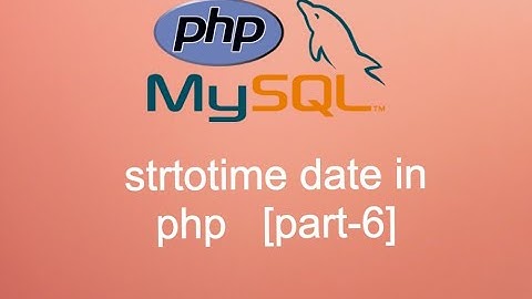 Strtotime function in date in php date function series [part-6]