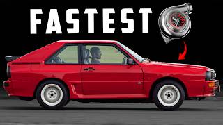 15 Fastest Turbo Cars of the 1980s (0-60 MPH)