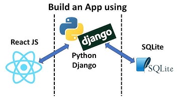 React JS + Python Django + SQLite | full-stack app tutorial