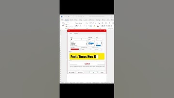 Cài đặt font chữ, cỡ chữ mặc định trong Word #tinhocvanphong #word #excel #shorts