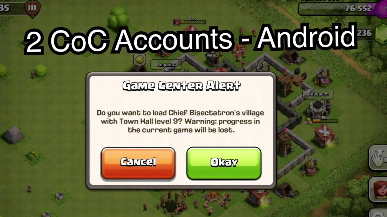Android How to Have Two Clash of Clans Accounts on e Device Android How to Have Two Clash of Clans Accounts on e Device