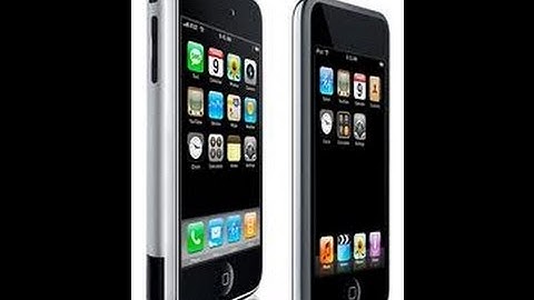 iPhone 3Gs VS iPod touch 2G (HQ) (Speed Test)