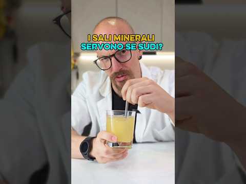 Video Gli integratori salini servono se sudi?