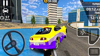 Car Driving Simulator Stunt Ramp - Immposible Smash Car Hit Android Gameplay screenshot 3