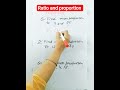 Easy tricks for ratio and proportion #mathstricks #maths #ratio #proportions #shortvideo