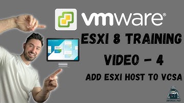 How To Add ESXi Hosts To vCenter Server 8 Step by Step - VCP8-DCV 2023 - 2024 | Video 4