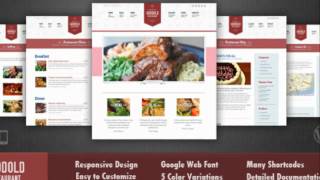 Goodold Restaurant - Responsive WordPress Theme + Download