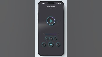 Neumorphic Media Player in SwiftUI 🔥
