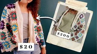 I Made a 200 Anthropologie Crochet Cardigan for Cheap