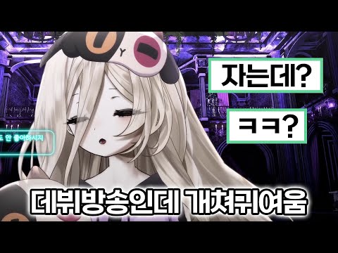 데뷔 방송에서 자버리는 야코코 ㅋㅋ
