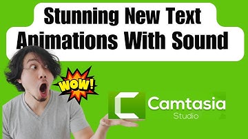Text animation in camtasia-Complete Training in animation and sound