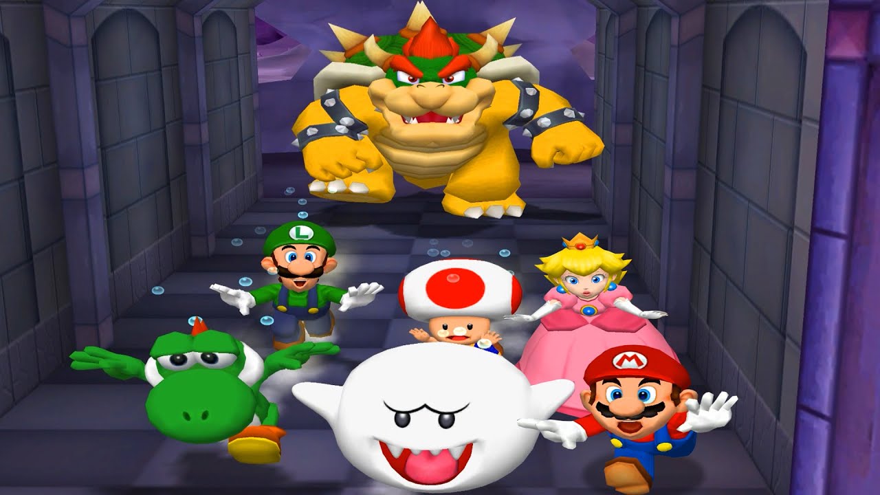 マリオパーティ5】ミニゲームヨッシーVsルイージVsキノピオVsテレサ