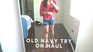 OLD NAVY JULY 2020 SUMMER TRY ON HAUL | SHORTS JUMPSUIT