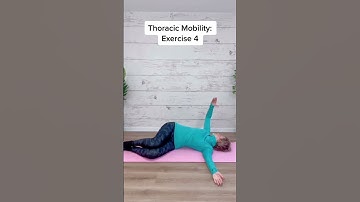 Thoracic mobility: exercise 4 #onlinepilates #thoracicmobility #backmobility #spinemobility