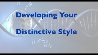 Branded Introduction -- Developing Your Distinctive Style