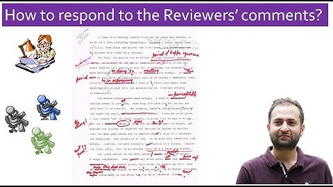 How to respond to reviewers