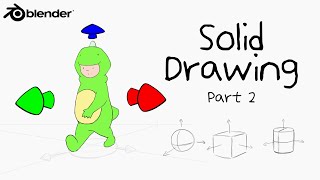Grease Pencil Animation Tutorial | Solid Drawing Part 2 - Rough Animation