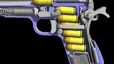 Colt 1911 Firing Animation