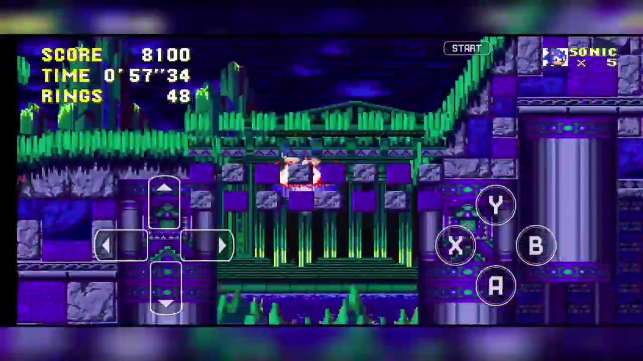 Sonic 3 A.I.R (Nighttime Marble Garden Zone: Z-DUX)