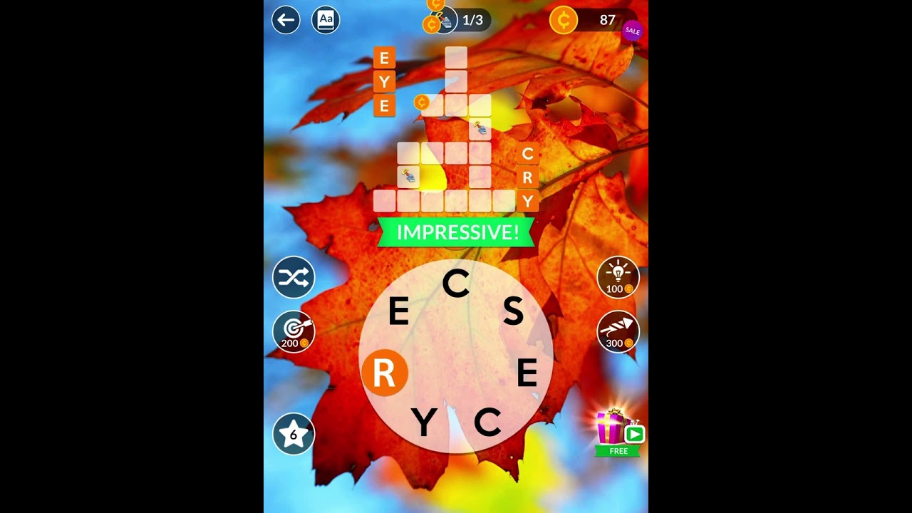 Wordscapes Level 617 Vivid 9