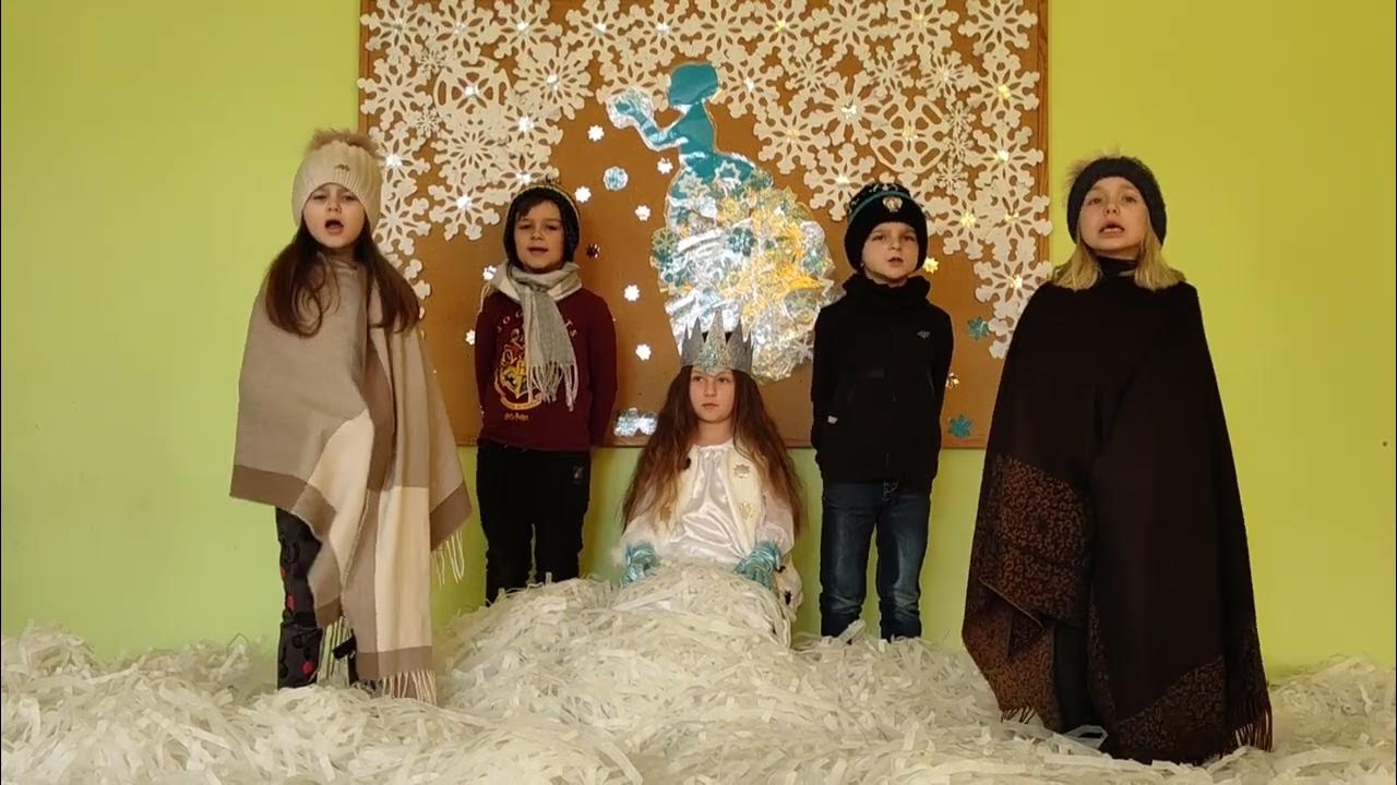 Sroga Zima Biała Dama Tekst Biała dama, sroga zima(1) zerówka, przedszkole Baligród - YouTube