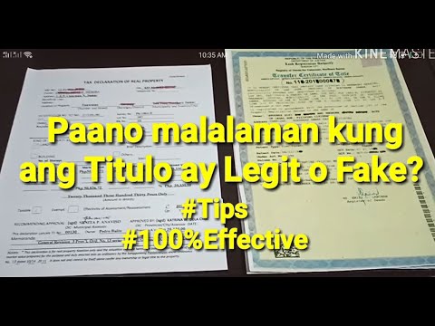 Video: Paano Makukuha Ang Titulong Beterano?