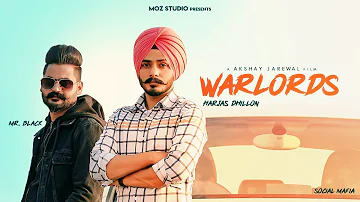 Warlords : Harjas Dhillon  (Teaser)  | MR BLACK | MoZ Studios | Latest Punjabi Songs 2018 |