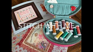Flosstube Extra! Stitch With Me