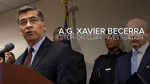 No criminal charges in the shooting death of Stephon Clark | RAW Attorney General Announcement
