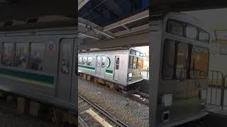 東急 1000系 1017F(旧目蒲線塗装)発車＆1000系1500番台 1523F発車　池上線　池上駅