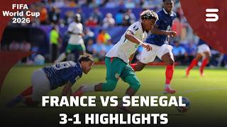 Kylian Mbappé Record-Breaking Brace! France vs Senegal 3-1 Highlights | ZO1H